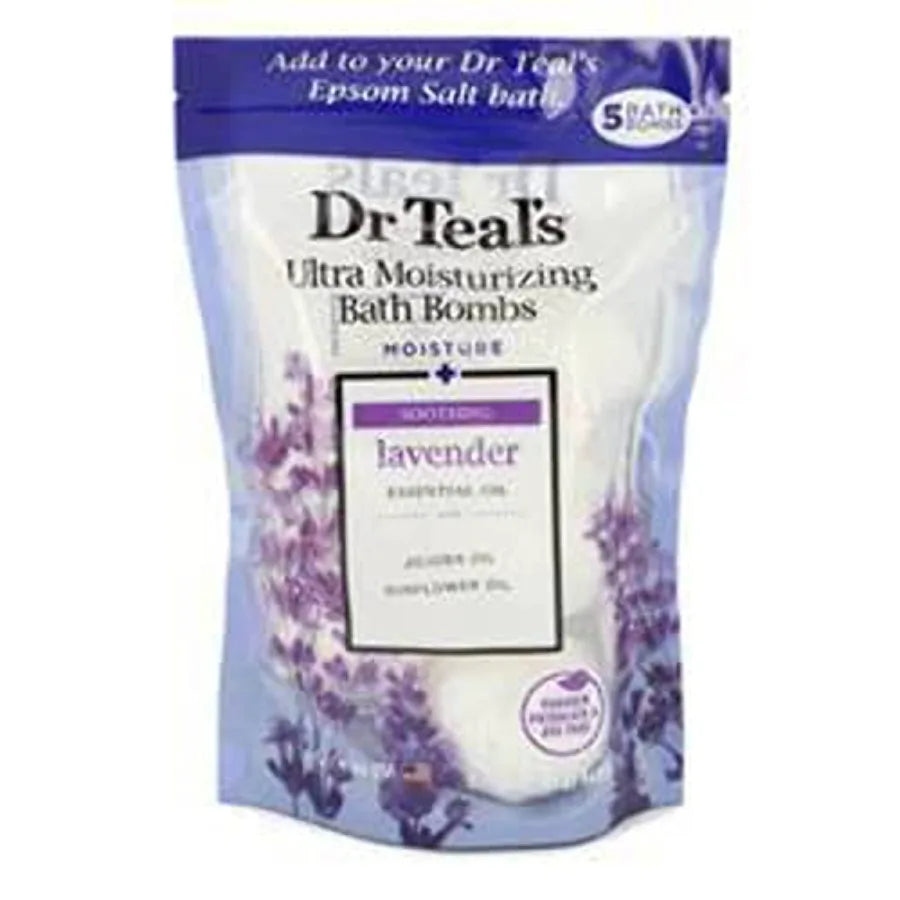 Dr Teals Ultra Moisturizing Bath Bomb Lavender Soothing Scent