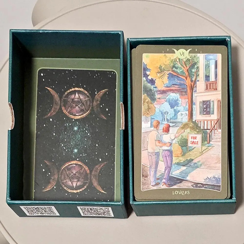 Book Of Shadows Modern Wiccan Tarot Deck For Everyday Rituals