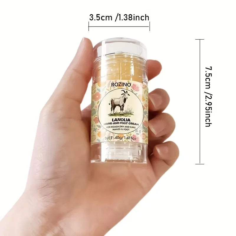 Dry Cracked Foot Cream Stick Portable Hydrating Moisturizing Balm