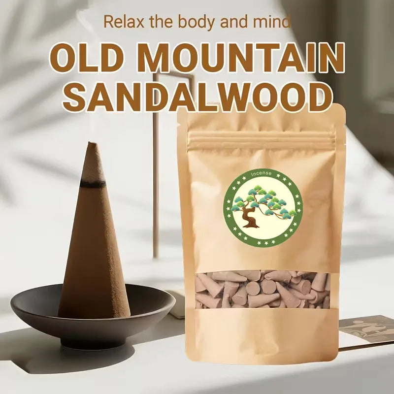 Premium Sandalwood Tower Incense For Home Use And Odor Control