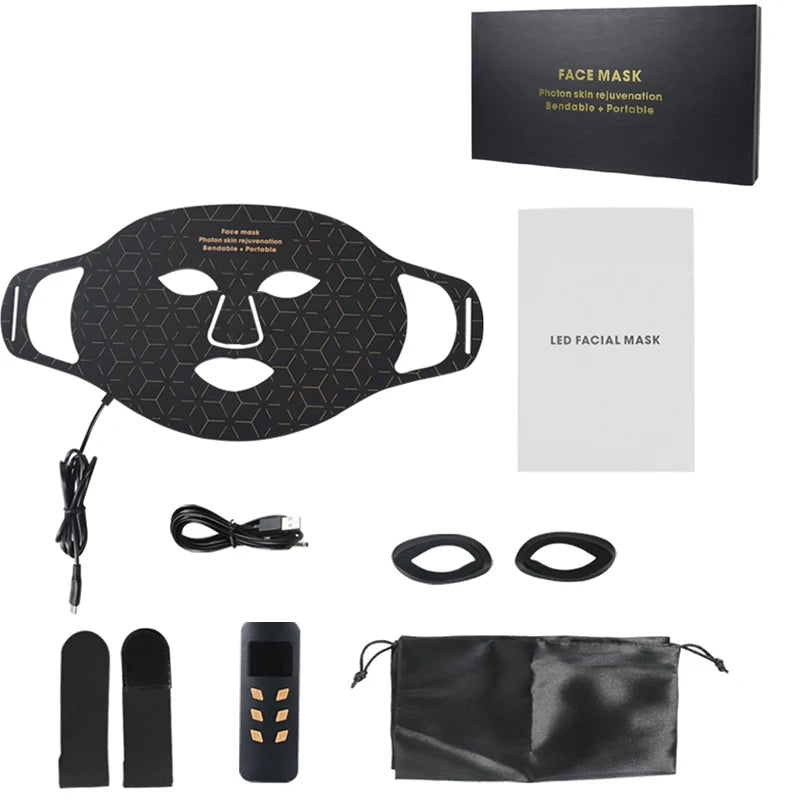 UBilli Red Light Therapy Face Mask With Four Modes Wrinkles