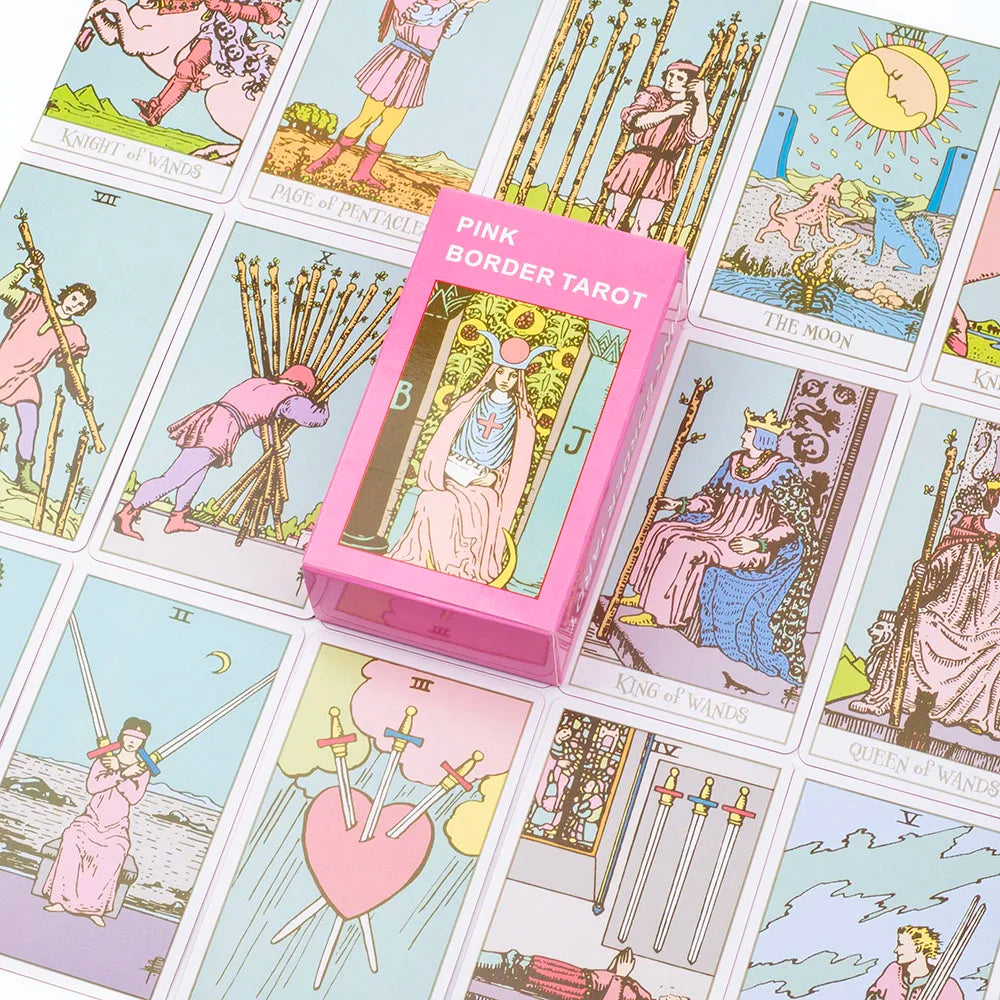Tarot Card Deck With Guidebook 78 Cards English Version