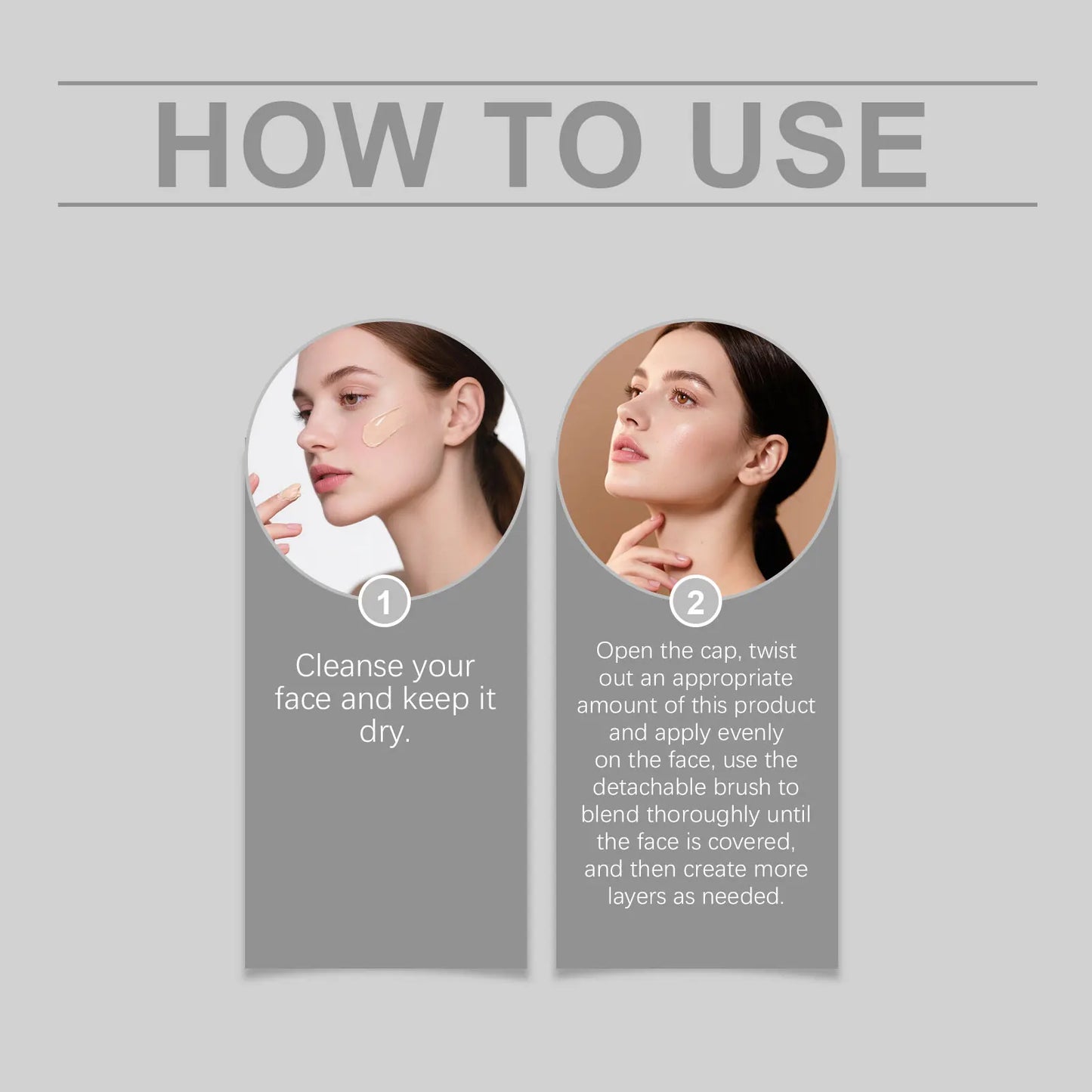 Natural Concealer Foundation Stick For Smooth Coverage