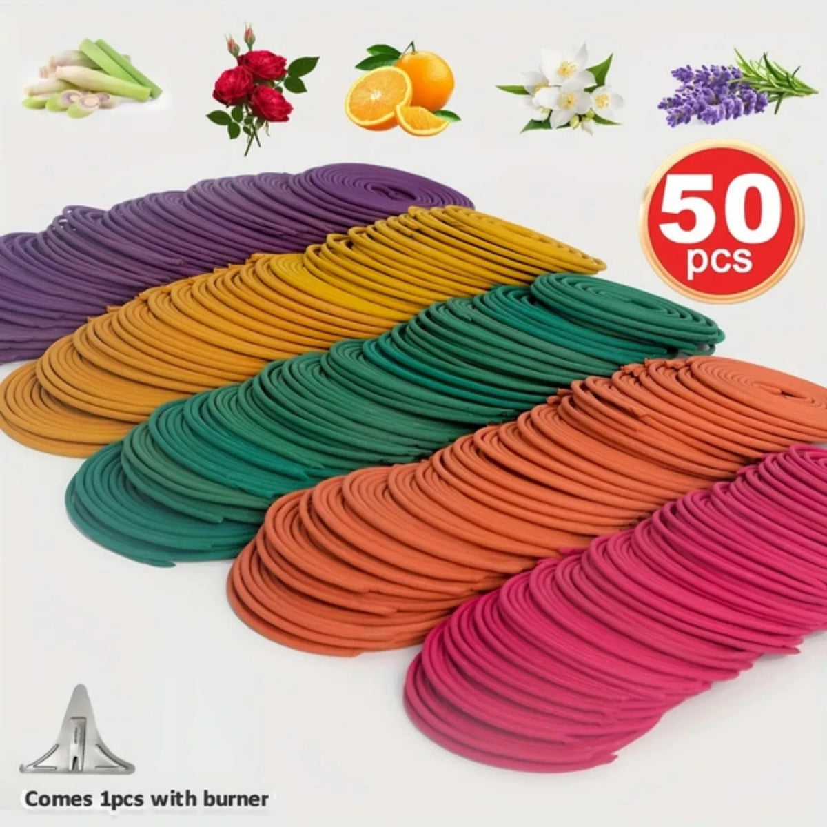 Spiral Incense Aromatherapy Coils For Meditation And Yoga Relaxation