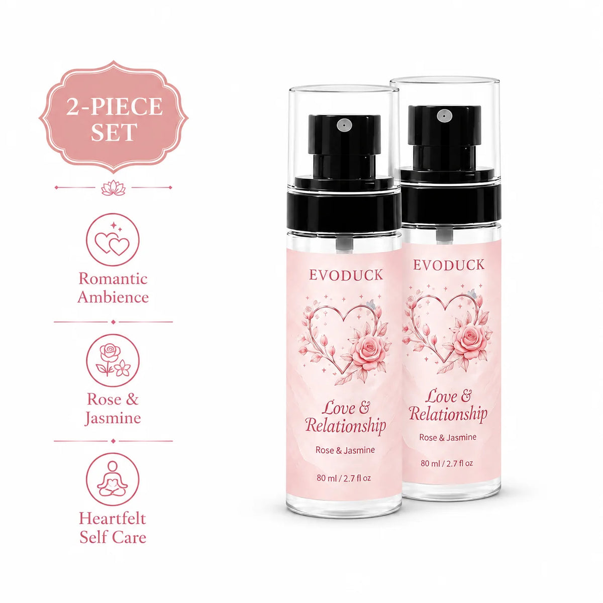 Evoduck Love And Relationship Aura Room Spray Collection
