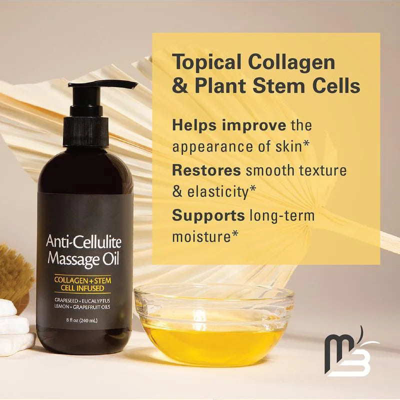 Cellulite Massage Oil For Body Care And Skincare Hydration