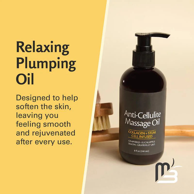 Cellulite Massage Oil For Body Care And Skincare Hydration
