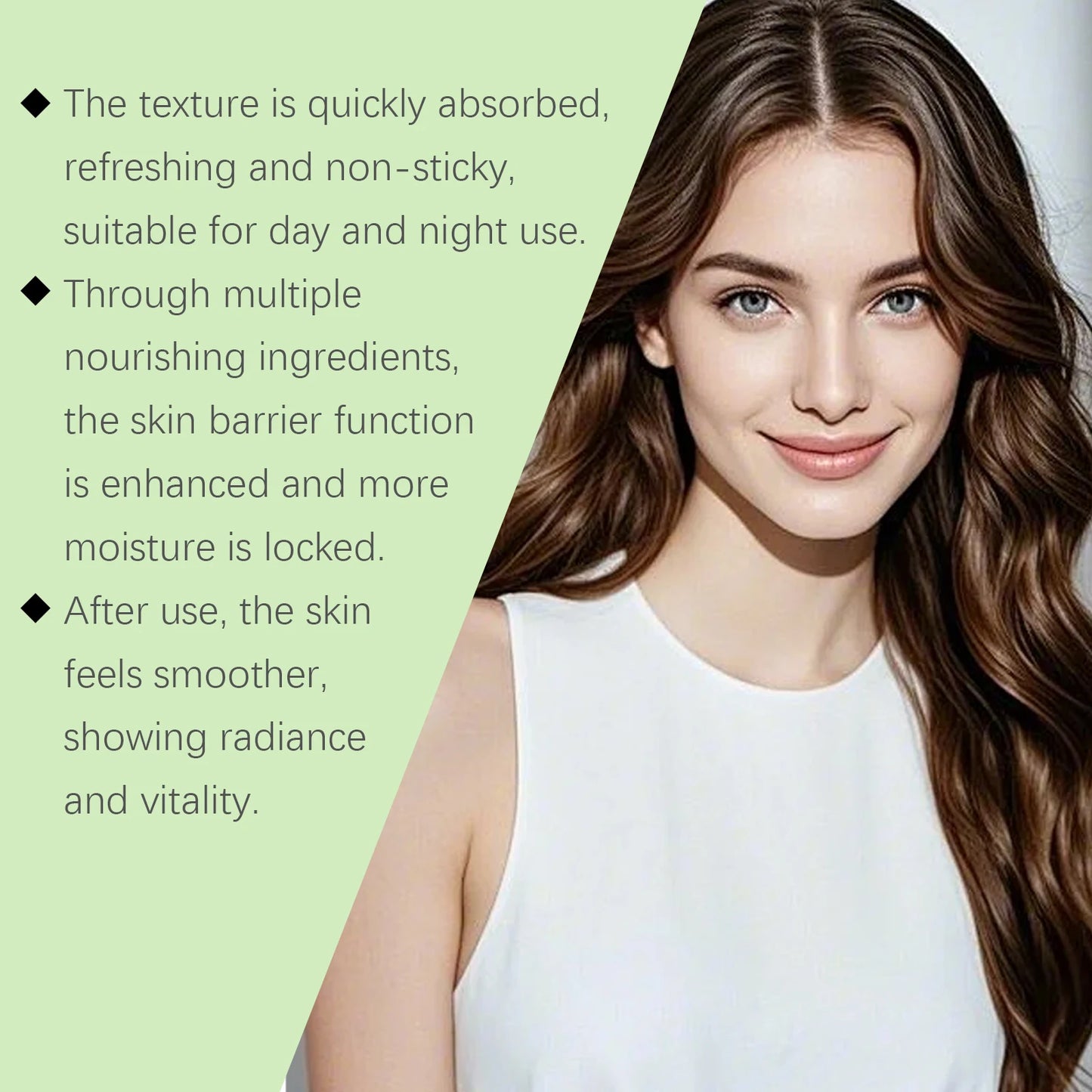 Rice Facial Serum Hydrating For Smoother Skin Texture
