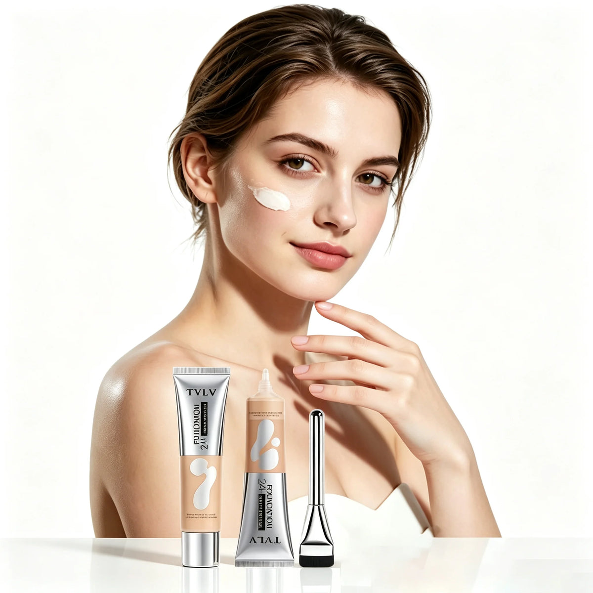 Serum Infused Foundation For Sensitive Skin With Pore Blurring Coverage