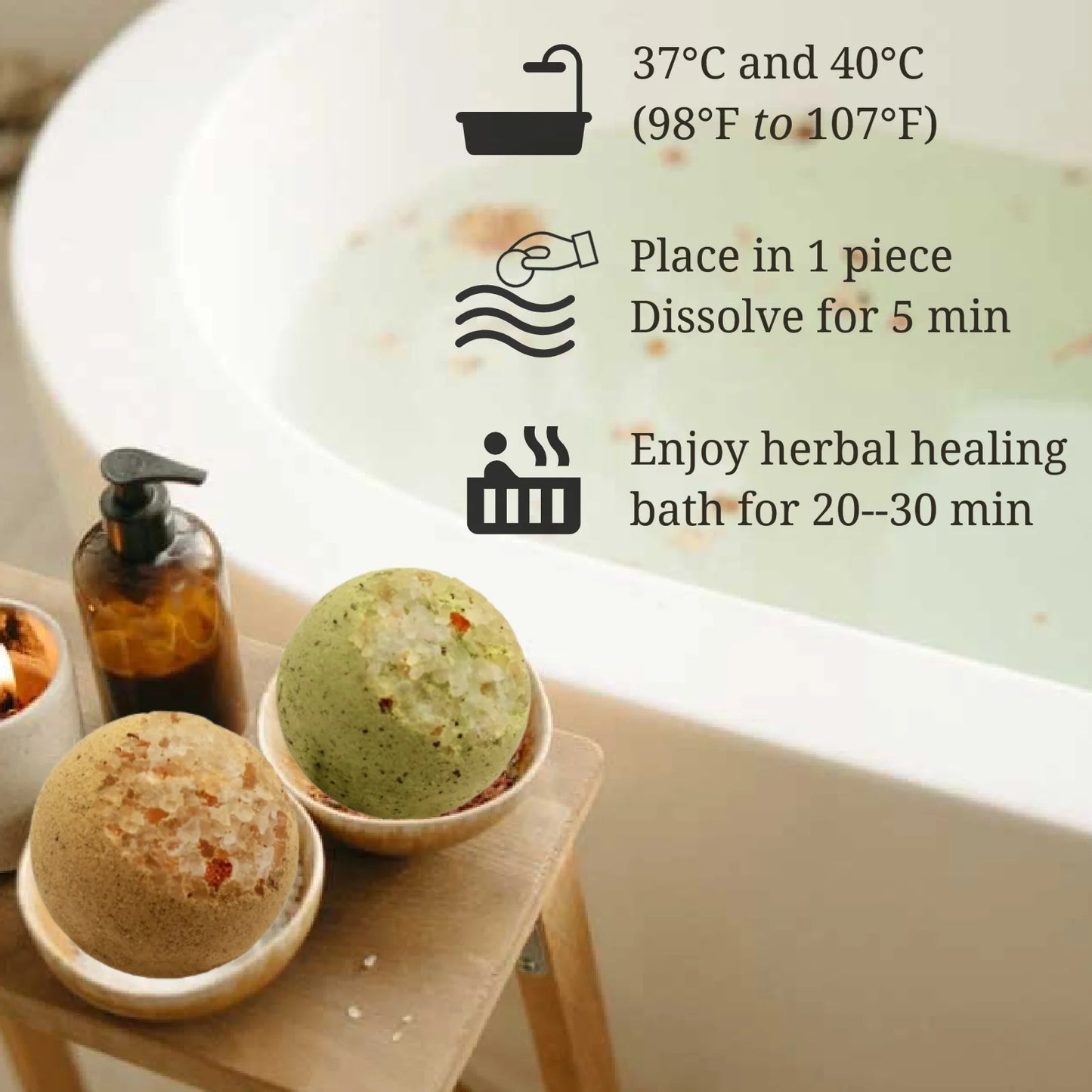 Qizheng Hiamalaya Tibetan Herbal Bath Bomb Gift Set