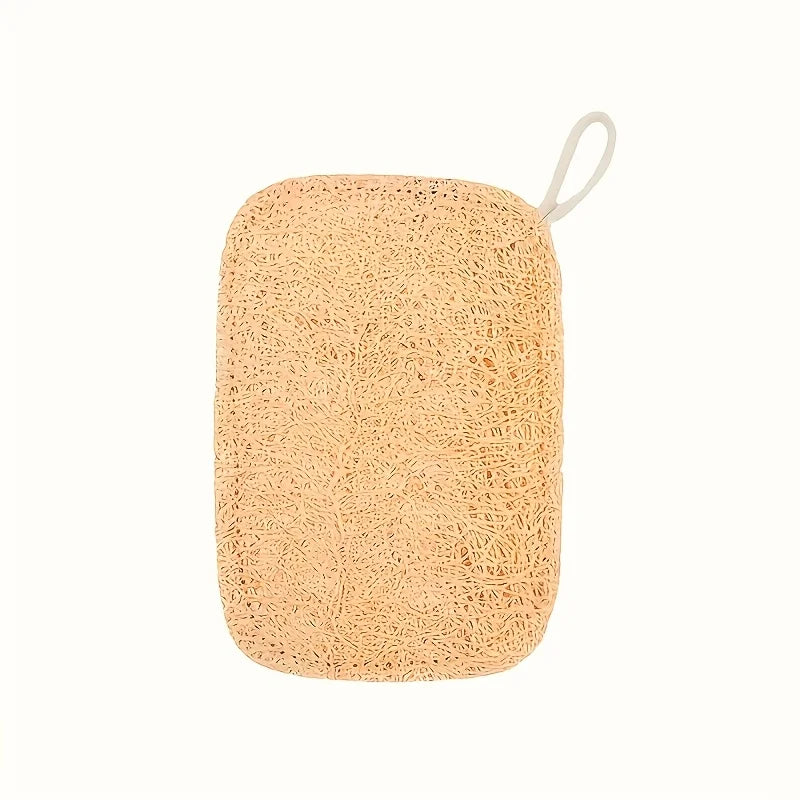 Natural Loofah Exfoliating Sponges And Bamboo Fiber Cleaning Pads