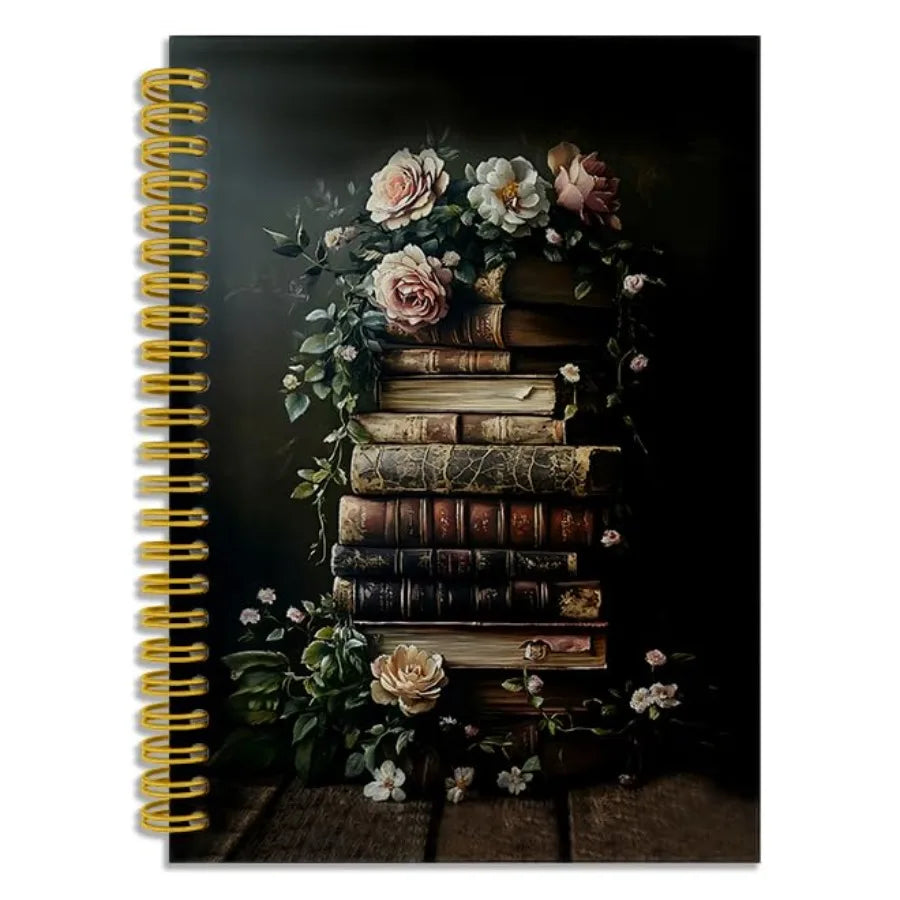 Aesthetic Journaling Spiral Notebook For Daily Writing