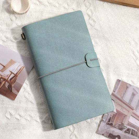 Retro PU Leather Strap Journal With Thick Writing Paper