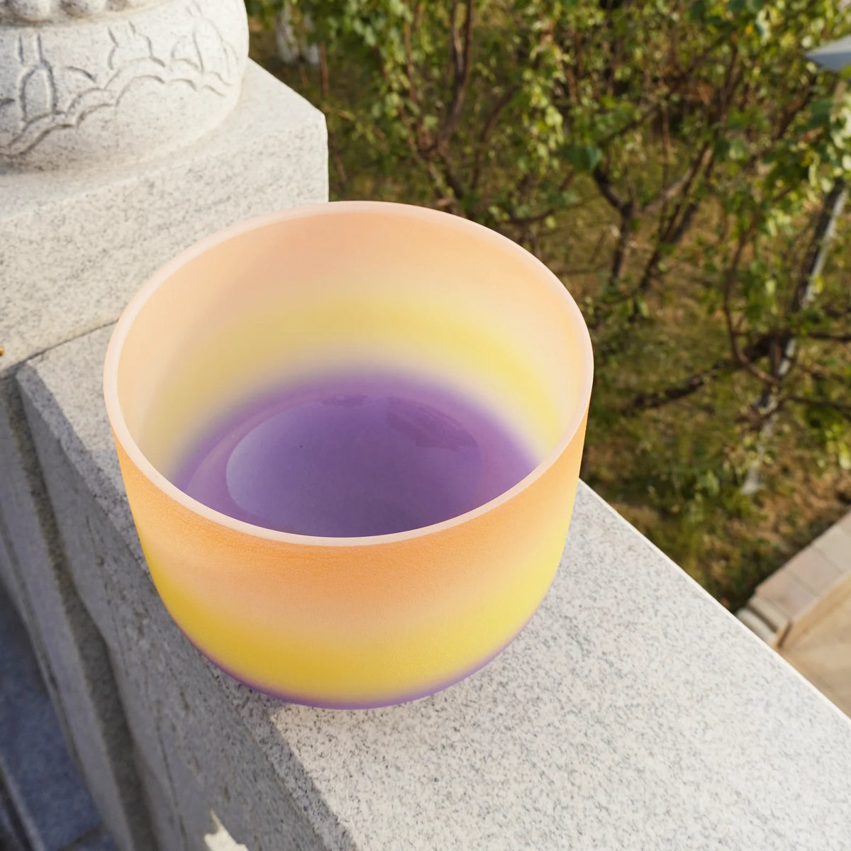 HyeEun Dual Frequency Quartz Resonance Bowl For Meditation Healing