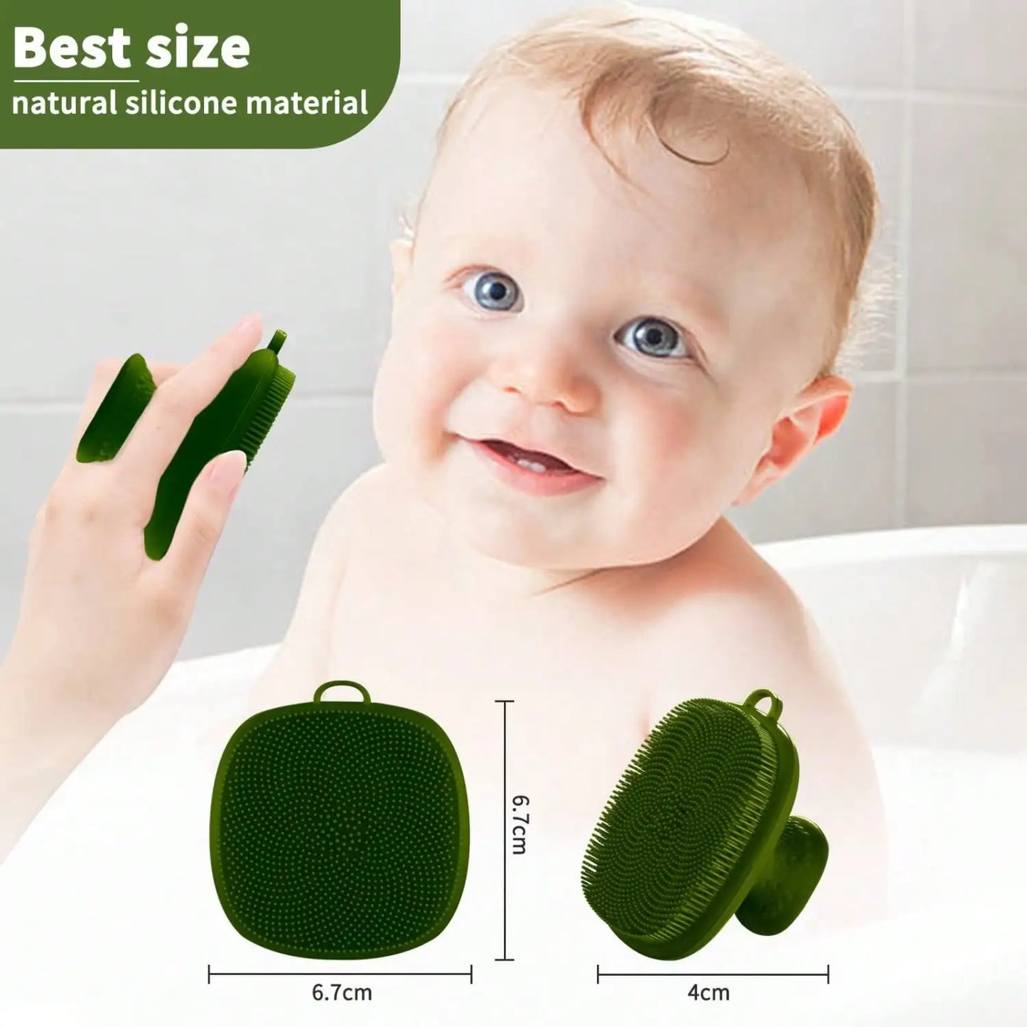 Silicone Face Scrubber For Men Facial Cleansing Brush Waterproof