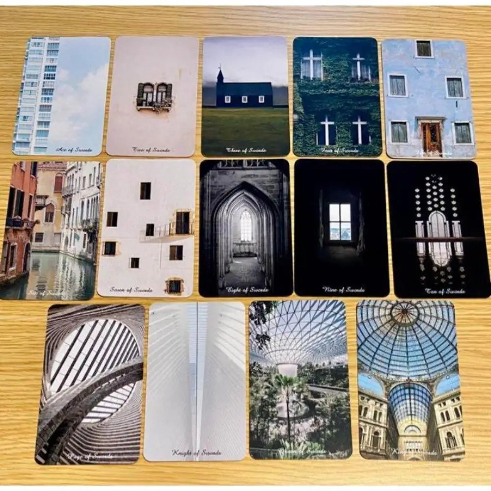 Tarot of Architectural Objects 78 Card Photography Deck