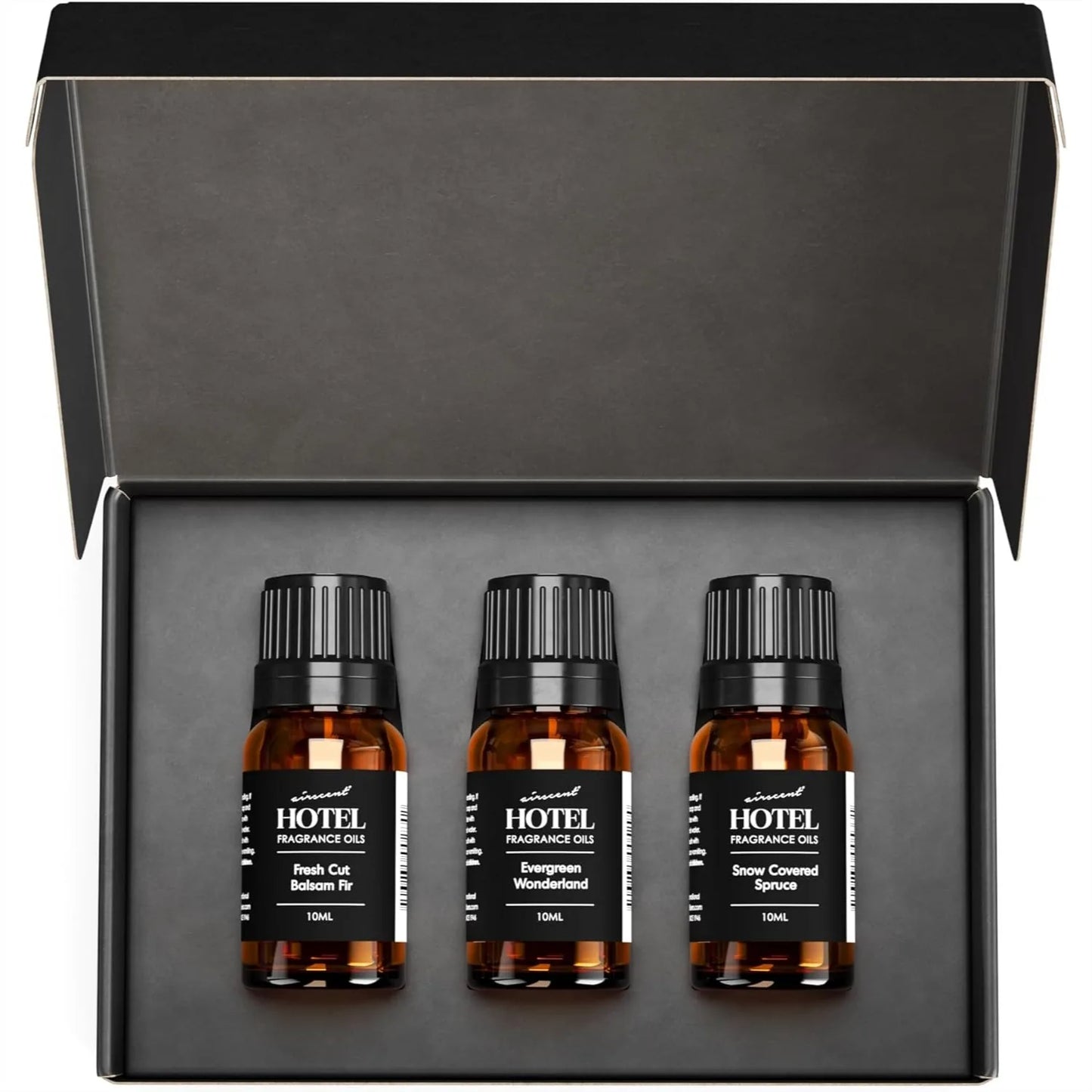 Christmas Tree Diffuser Oils 3 Pack Evergreen Balsam Fir Spruce