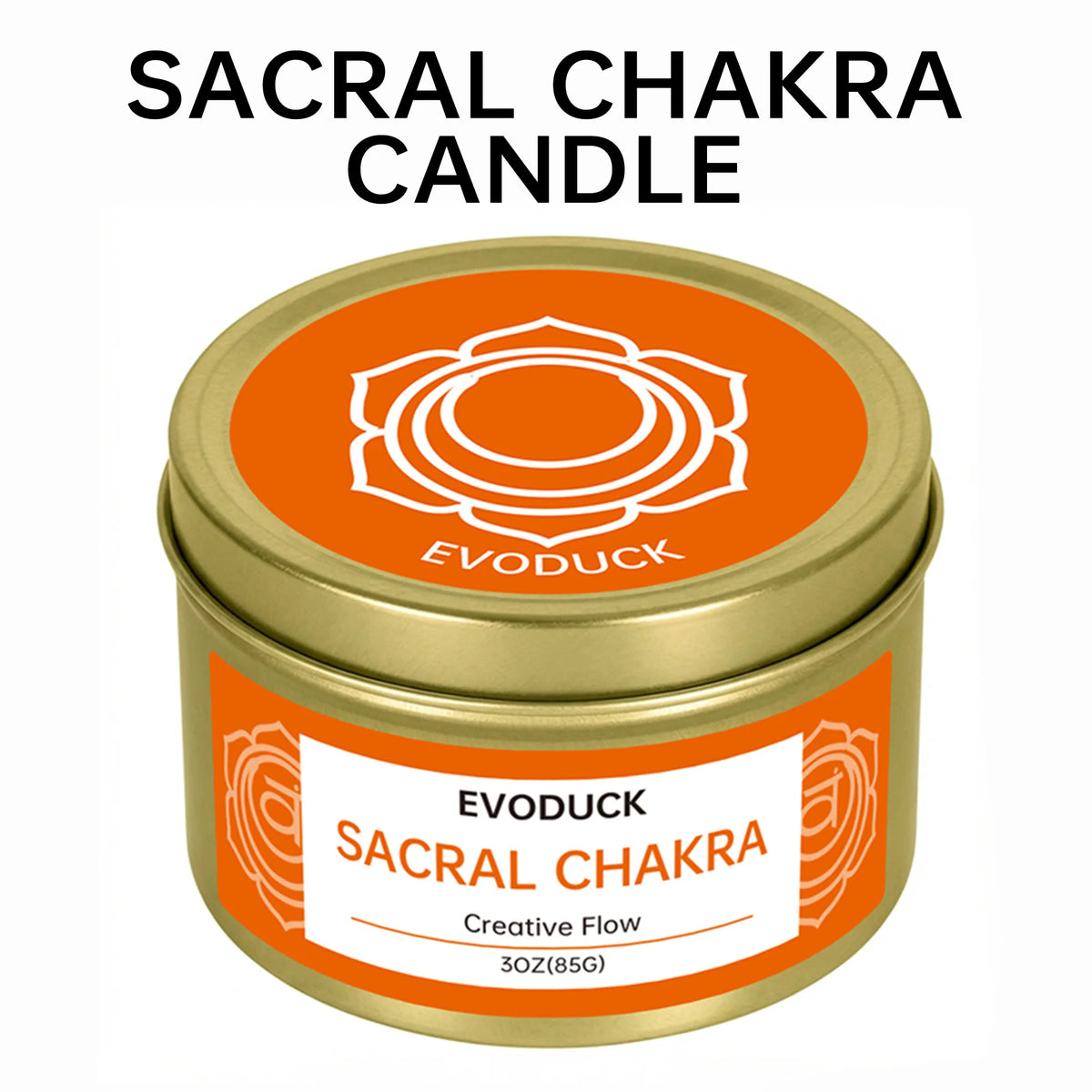 Evoduck 7 Chakra Soy Wax Candle Gift Set For Meditation