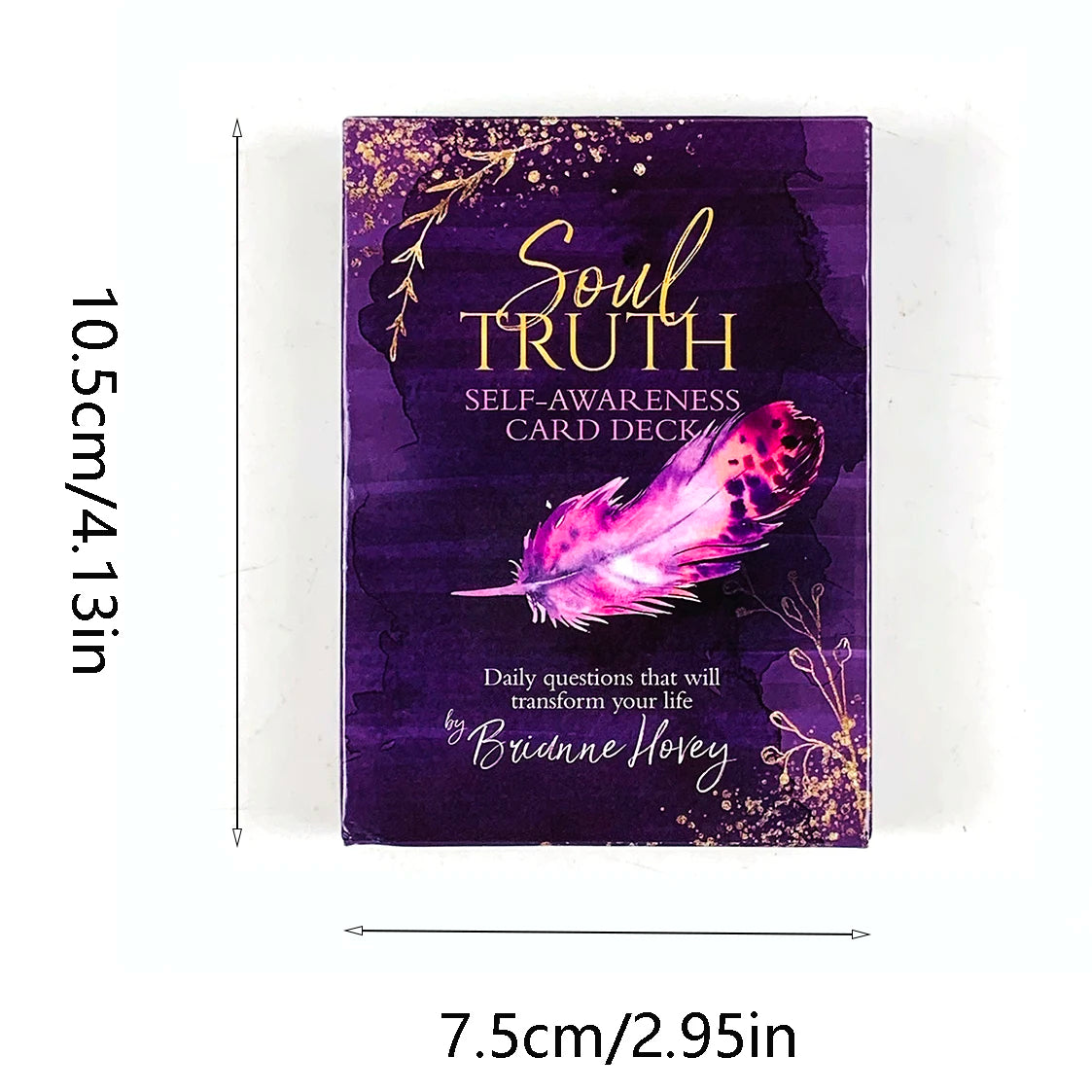 Soul Truth Self Awareness Oracle Cards Deck Daily Questions Transformation