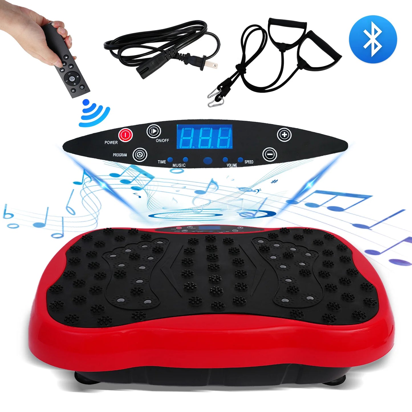 Full Body Vibration Plate Exercise Machine With Remote Control