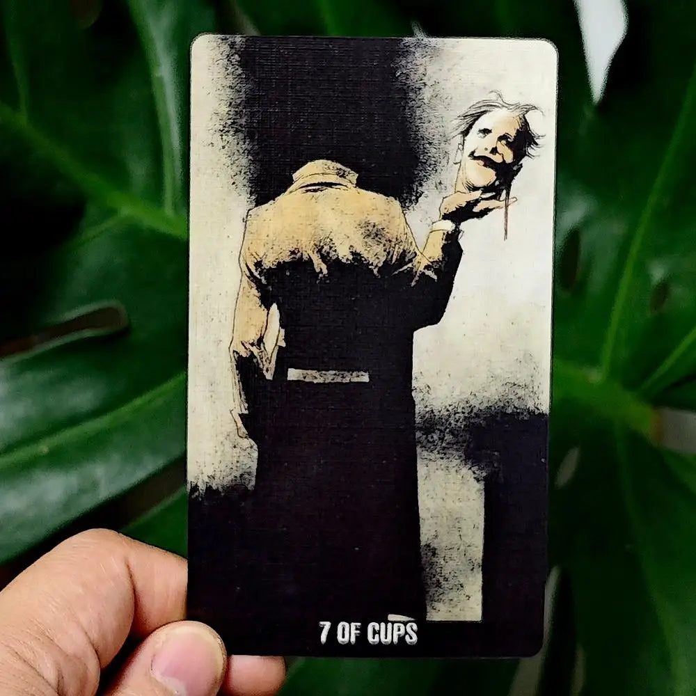 Dark Gothic Joker Tarot Deck With Premium Embossed Cards