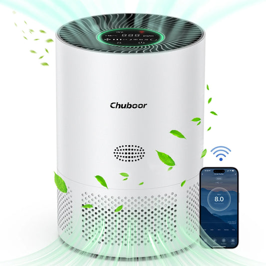 Chuboor H13 True HEPA Air Purifier for Home Bedroom Office
