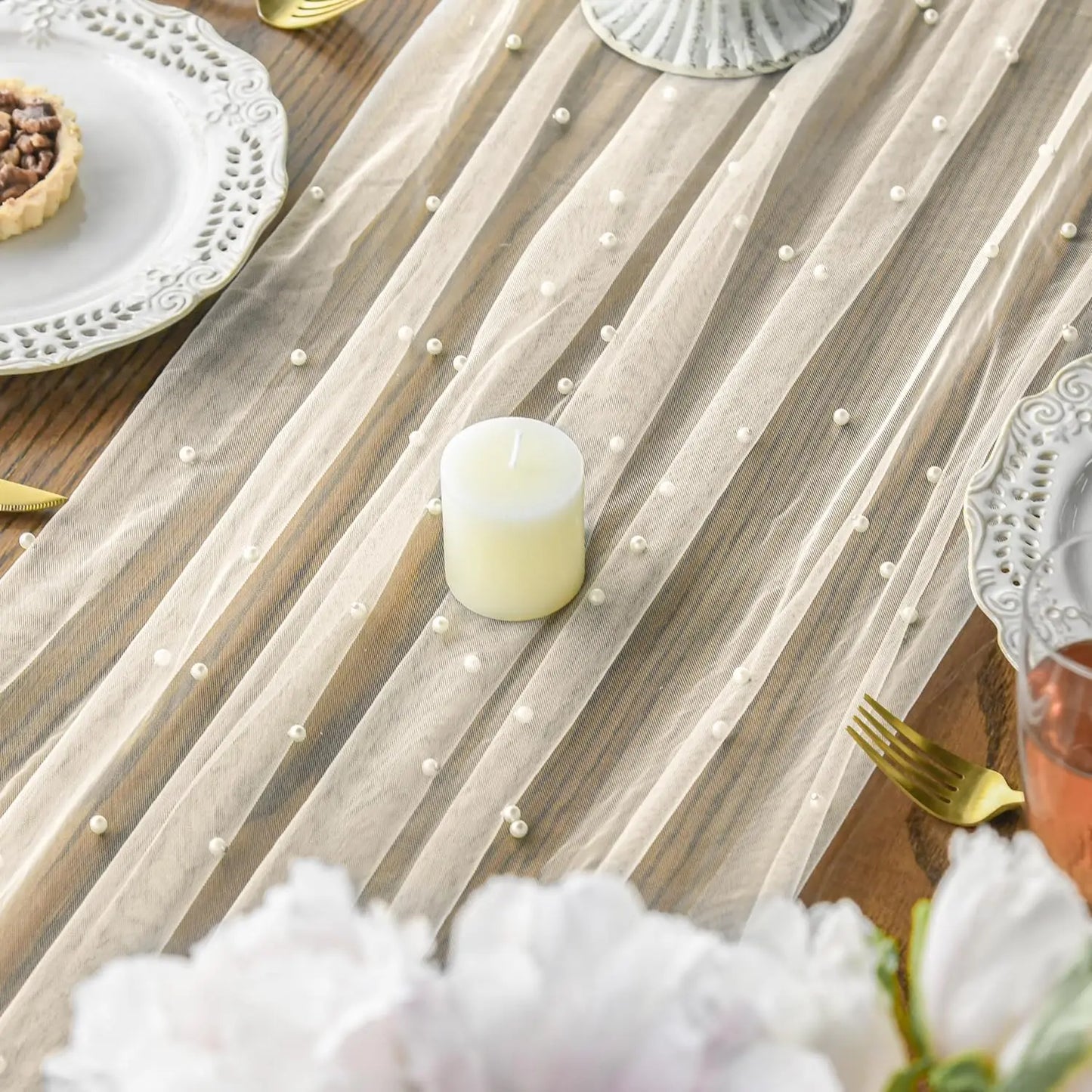 Sheer Gauze Table Runner