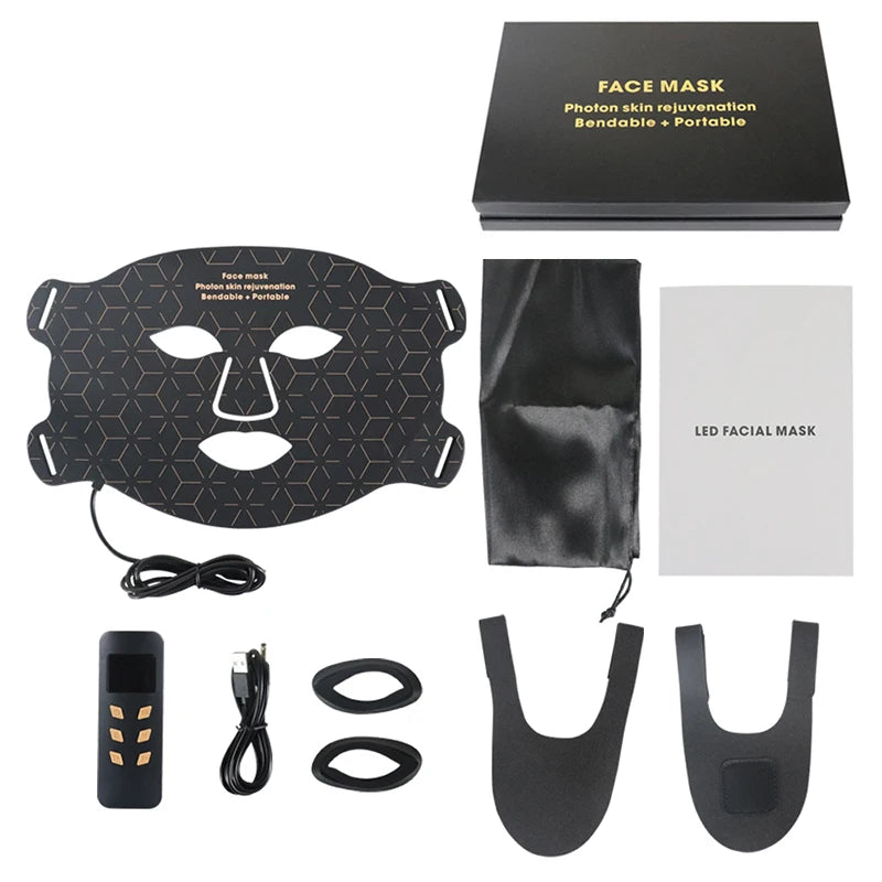 UBilli Red Light Therapy Face Mask With Four Modes Wrinkles