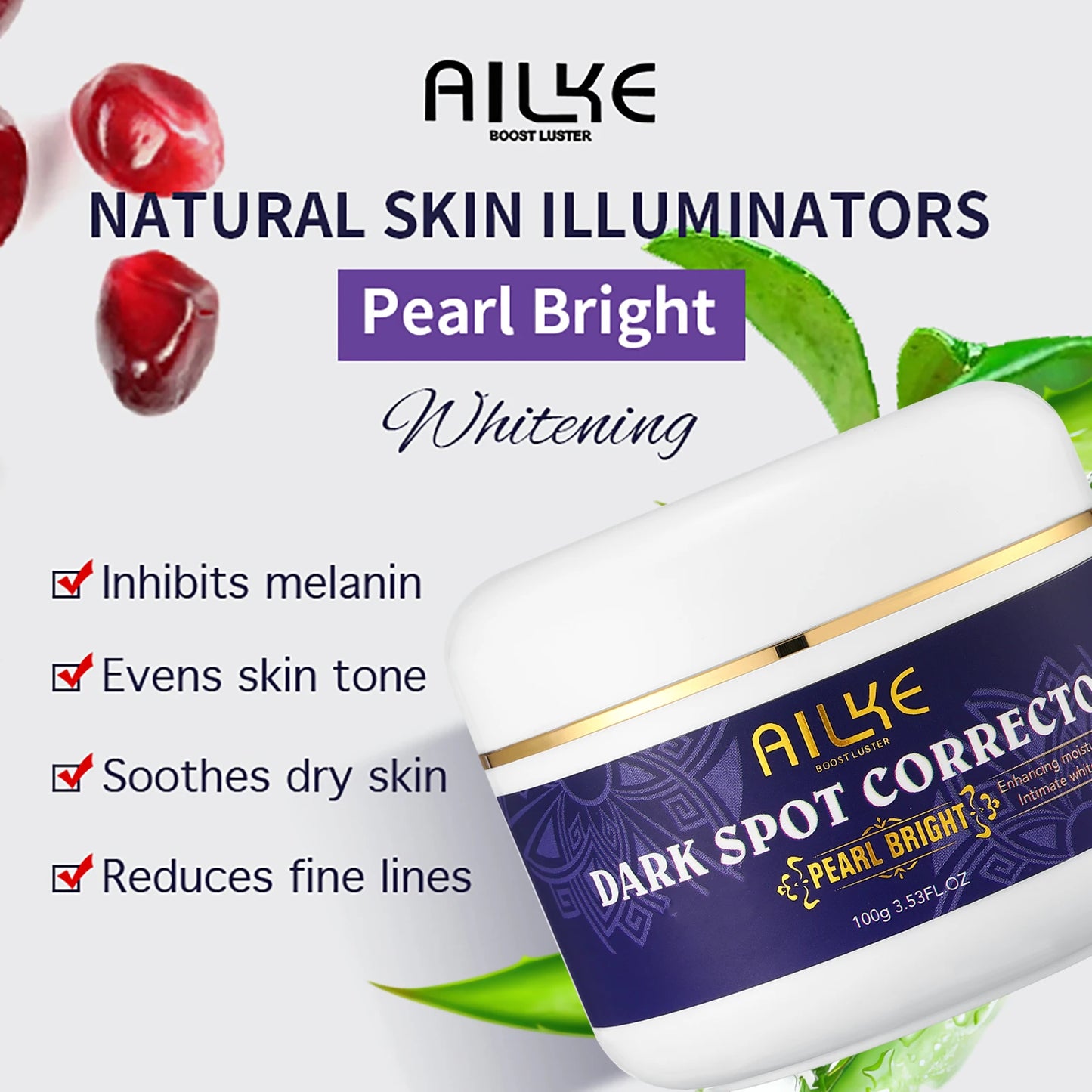 AILKE Double Glutathione Dark Spot Remover Cream For Face