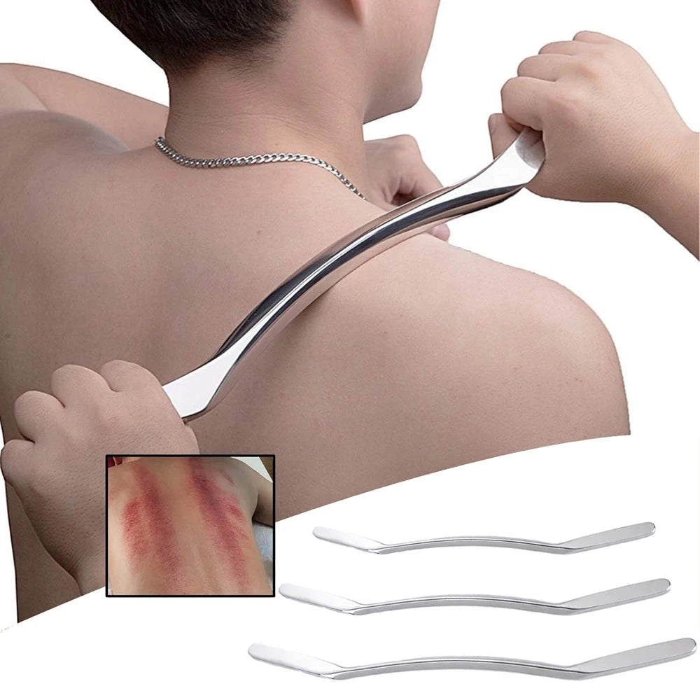 Stainless Steel Gua Sha Muscle Scraping Massage Tool For Body Relief