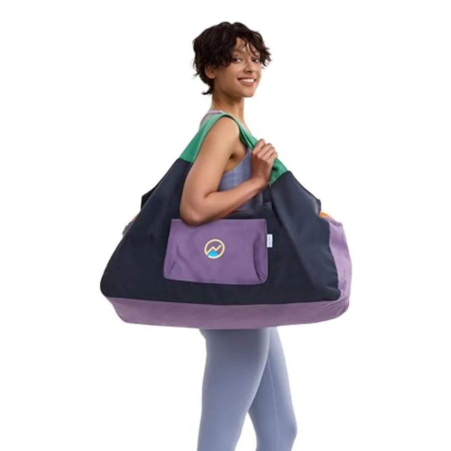 Yoga Mat Bag With Full Zip And Three Zipper Pockets