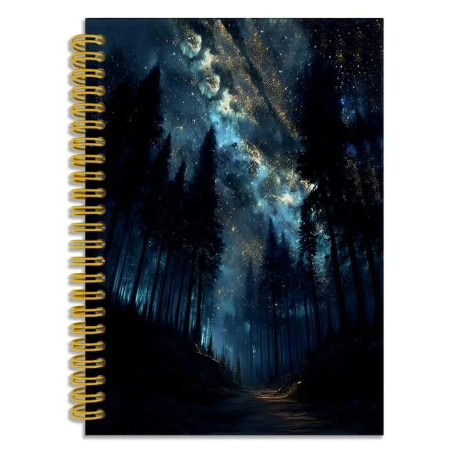 Aesthetic Journaling Spiral Notebook For Daily Writing