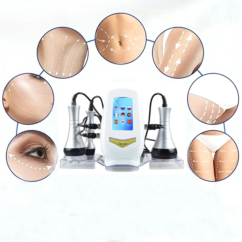 Moonic Beauty 40K Cavitation 3 In 1 Facial Massager Vacuum