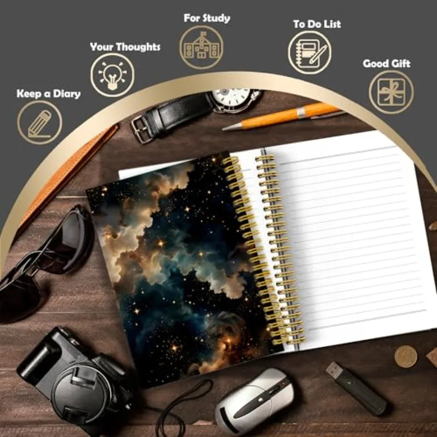 Aesthetic Journaling Spiral Notebook For Daily Writing