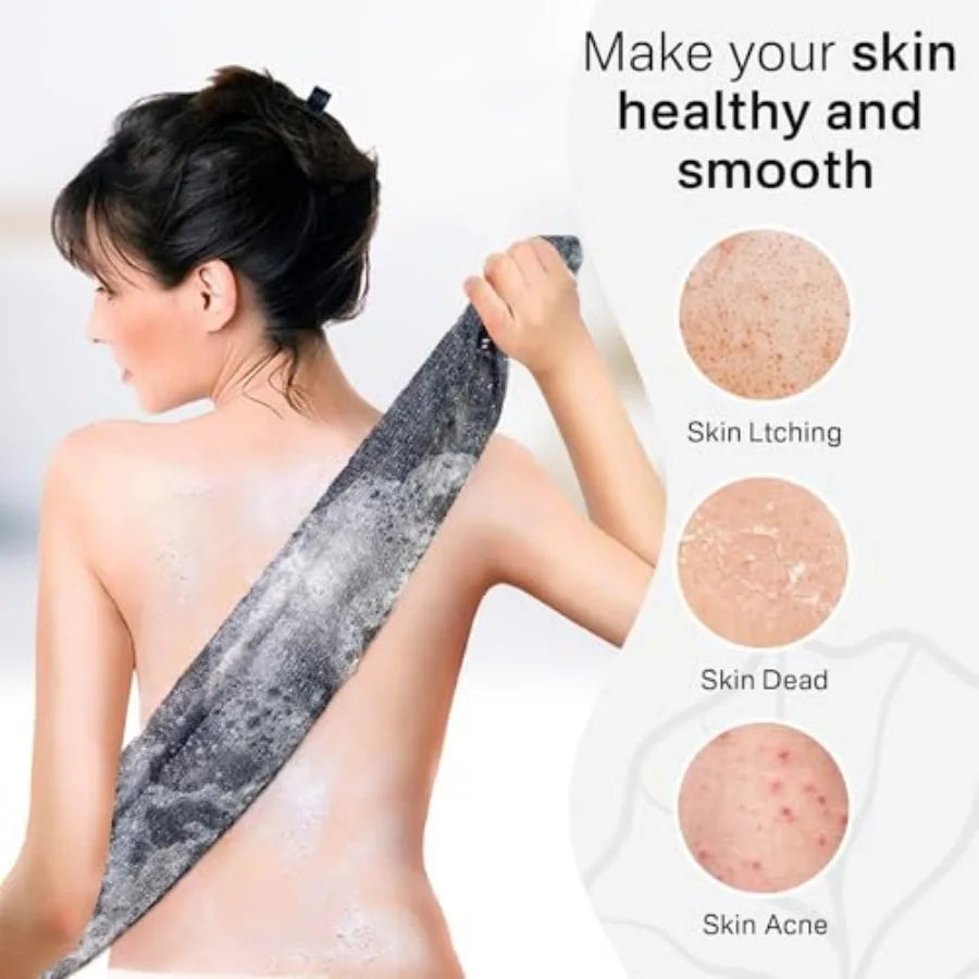 Exfoliating Washcloth Towel For Body And Back Scrubber