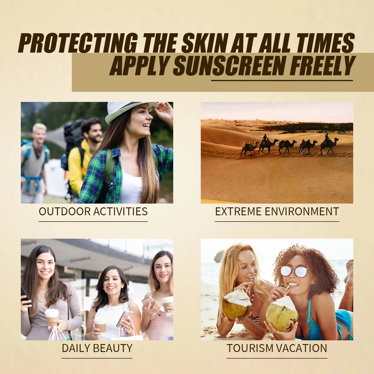 Ouhoe SPF 50 Face Sunscreen Rice Probiotic Brightening Cream