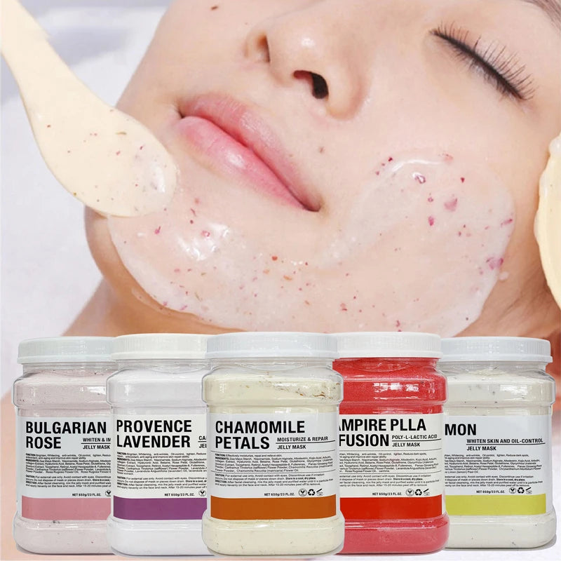 YMEYFAN Jelly Mask Powder 6Pcs Professional Facial Skin Care Masks