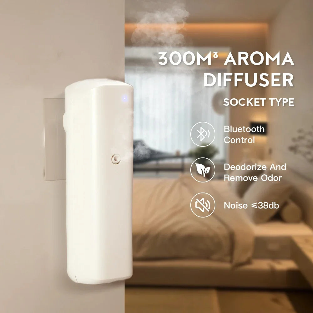 Namste Fragrance Diffuser Smart Bluetooth Wall Plug In 300m3 Coverage
