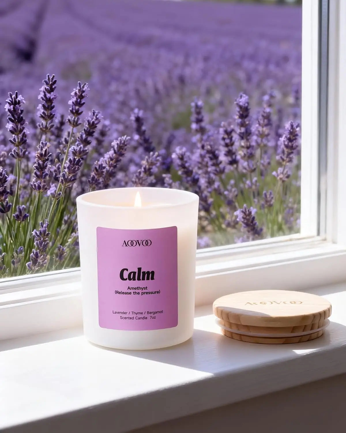 Calm Aromatherapy Scented Candle Set For Home Relaxation