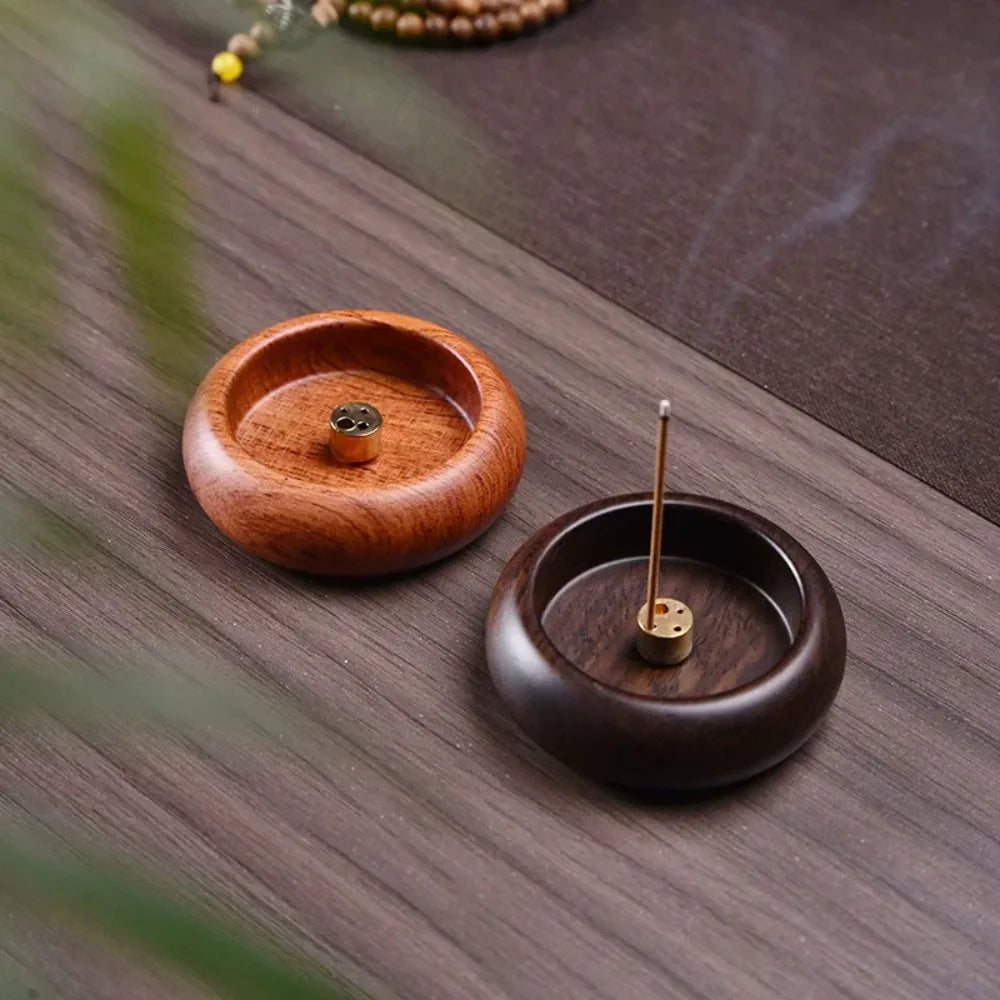 Wooden Plug In Incense Burner For Meditation Tea Rooms Home