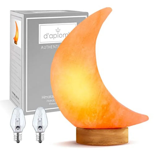 Natural Himalayan Salt Lamp With Dimmer Cord Hand Carved Crystal