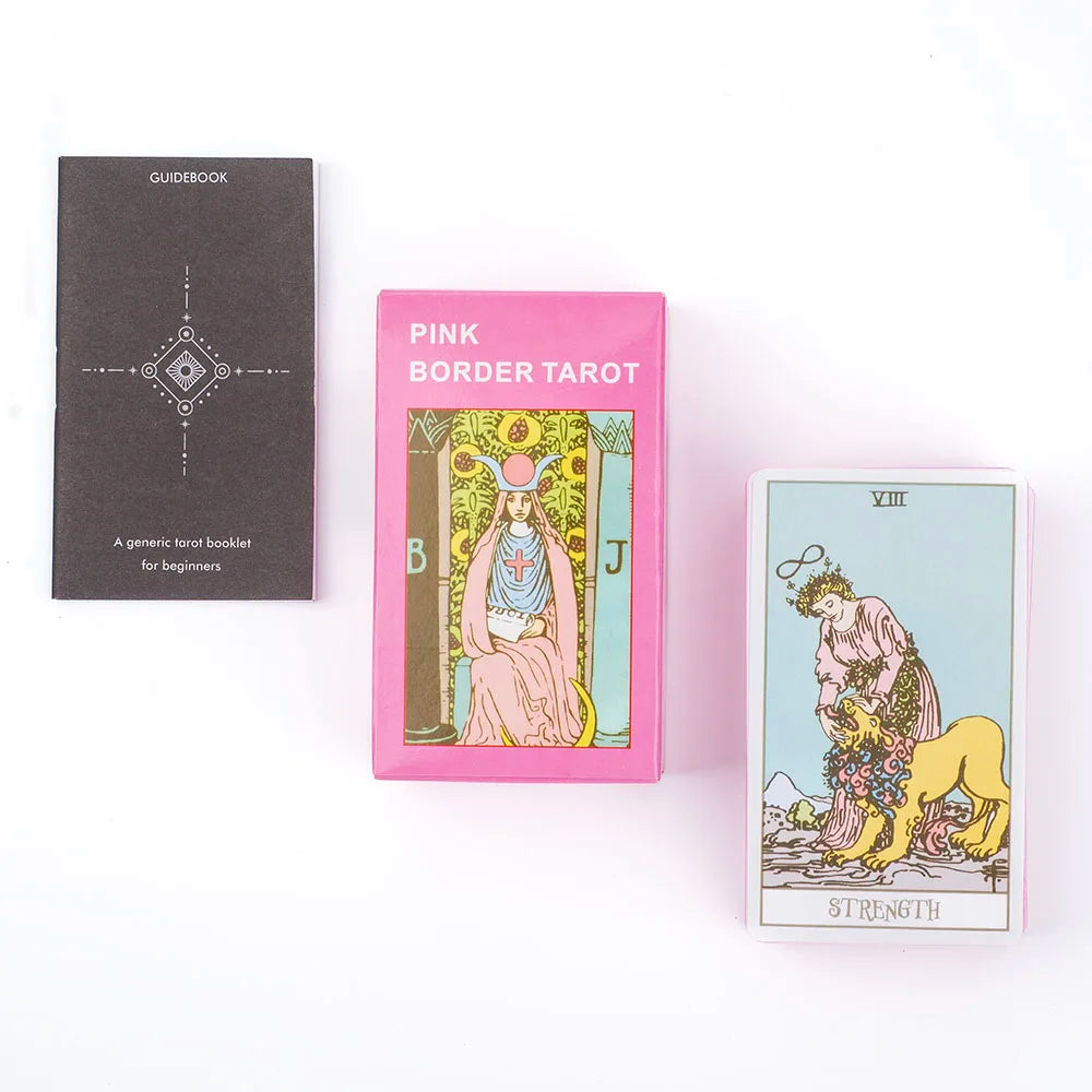 Tarot Card Deck With Guidebook 78 Cards English Version