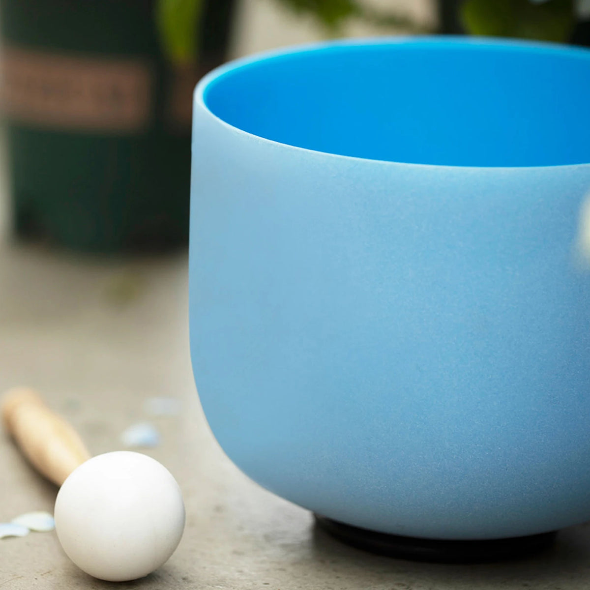 Hyeeun Crystal Resonant Singing Bowl For Meditation And Sound Healing
