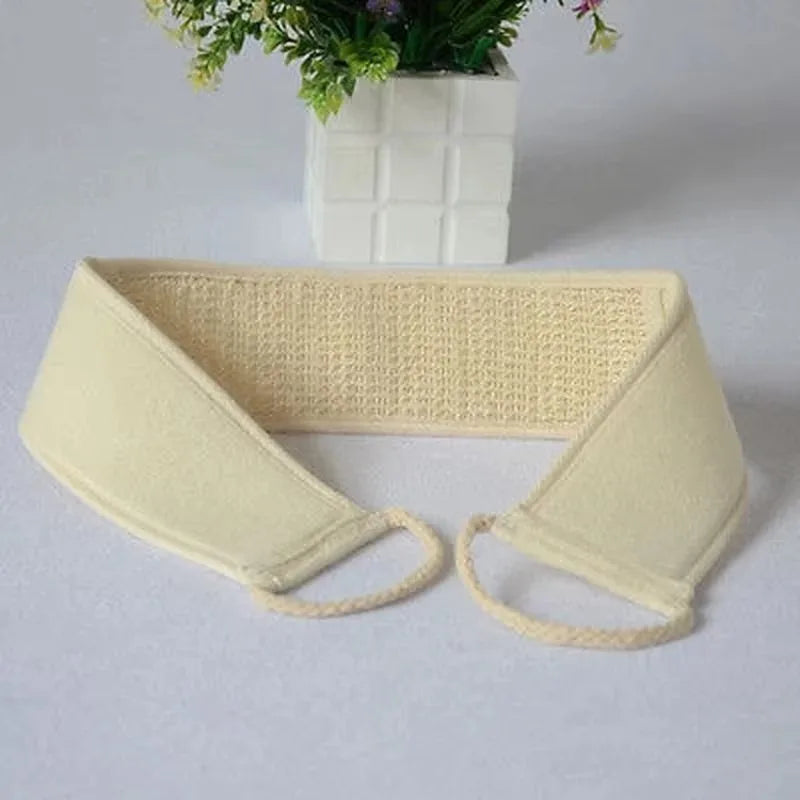 Cotton Hemp Unisex Exfoliating Bath Brush Scrub