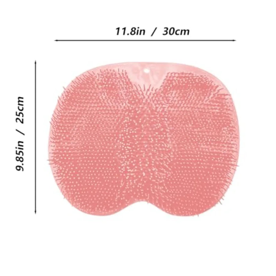 Silicone Shower Feet And Back Scrubber Mat
