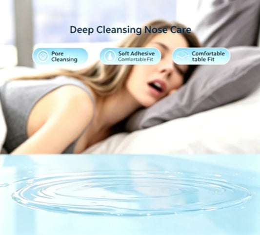 Nighttime Nasal Ventilator Set With Snore Patches And Nose Expander For Sleep