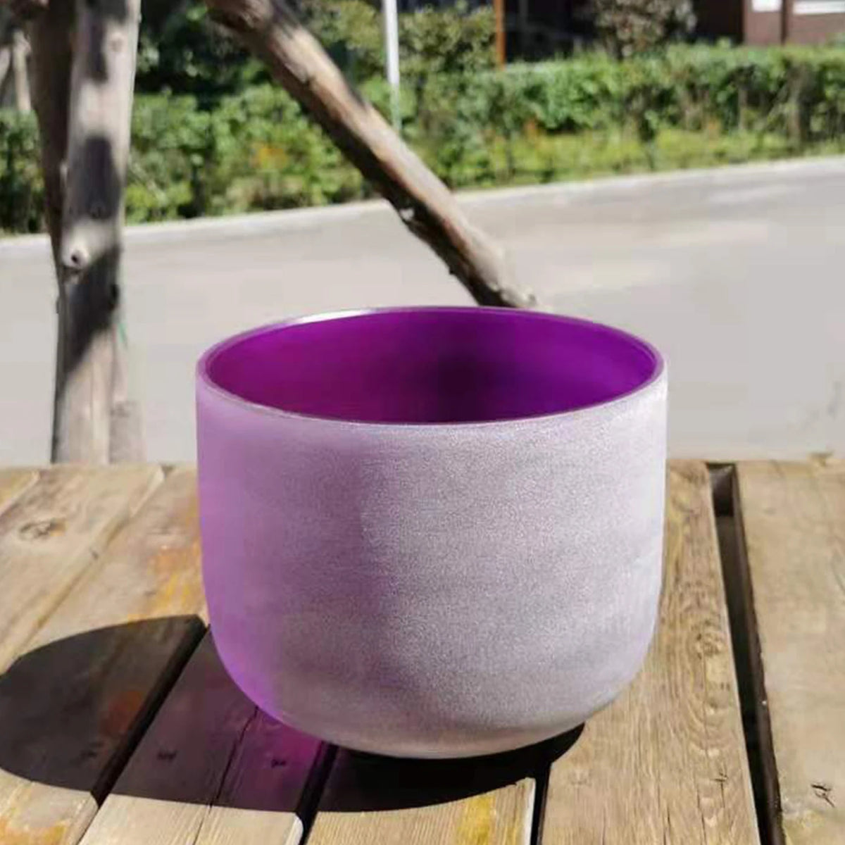 Hyeeun Crystal Resonant Singing Bowl For Meditation And Sound Healing