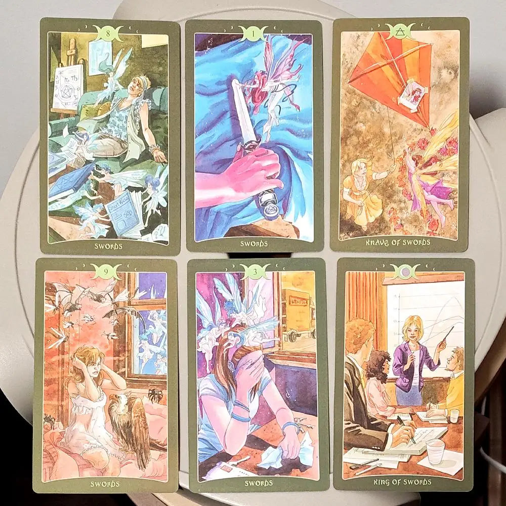 Book Of Shadows Modern Wiccan Tarot Deck For Everyday Rituals