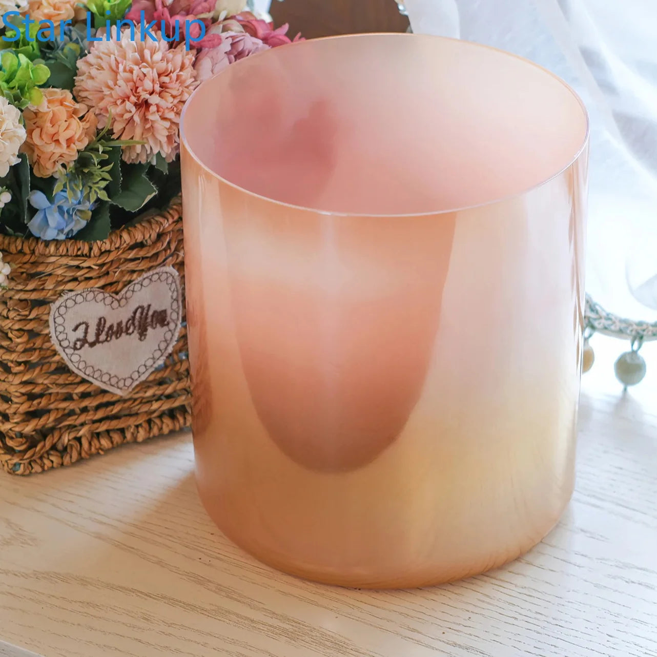 Crystal Singing Bowl 432Hz D Note Alchemy Meditation Instrument