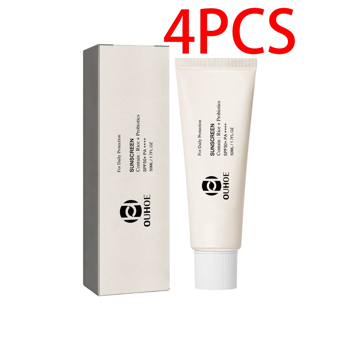 Ouhoe SPF 50 Face Sunscreen Rice Probiotic Brightening Cream